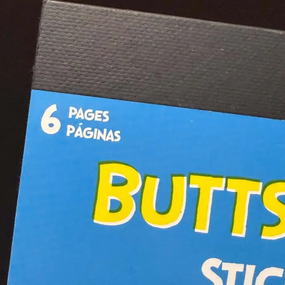 Brian Cook Art Butts on Things Stickerland Mini Sticker Pad (6 Pages)